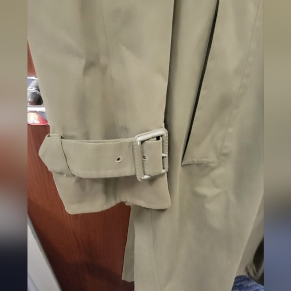 Men's Double Breasted London Fog Trench Coat 42 Regular - Picture 4 of 7